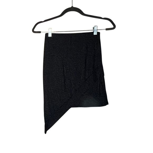Popular Basics Asymetrical Bodycon Skirt S - Picture 1 of 2